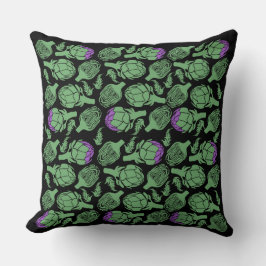 Botanical Artichoke Art Home Decor Kussen