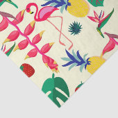 Botanical Birds and Fruit Tissuepapier (Detail)