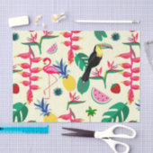 Botanical Birds and Fruit Tissuepapier (Craft)