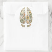 Botanical Bison Hoof Sage Prairie Nature Sticker (Tas)