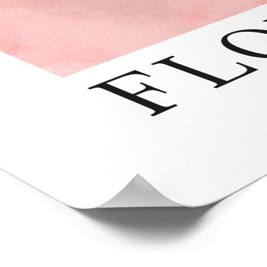 Botanical Bliss: A Flower Market Collection Poster (Hoek)