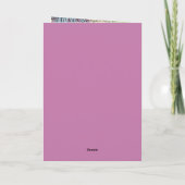 Botanical Bliss Kaart (Achterkant)