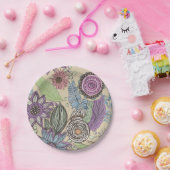 Botanical Bliss Papieren Bordje (Feest)