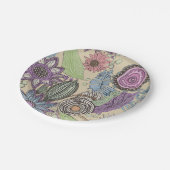 Botanical Bliss Papieren Bordje (Gekanteld)