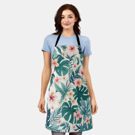 Botanical Breeze – All-Over Tropical Floral Schort