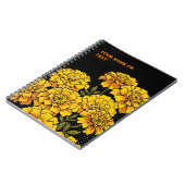 Botanical Bullion: The 'Gold Coins' Marigold Notitieboek (Linkerzijde)