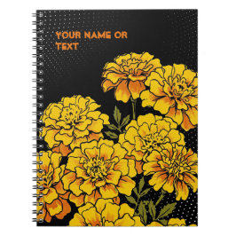 Botanical Bullion: The 'Gold Coins' Marigold Notitieboek