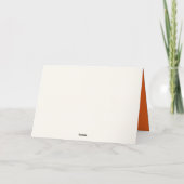 Botanical Carrots Collection Birthday Kaart (Achterkant)