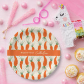 Botanical Carrots Collection Papieren Bordje (Feest)