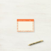 Botanical Carrots Collection Post-it® Notes (Op bureau)