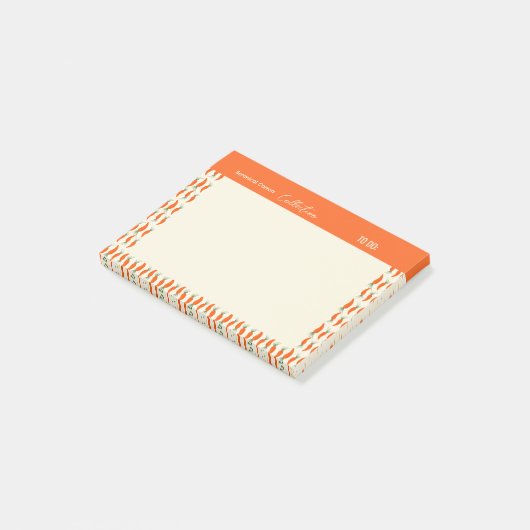 Botanical Carrots Collection Post-it® Notes (Schuin)