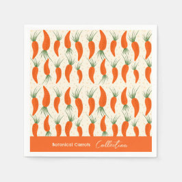 Botanical Carrots Collection Servet