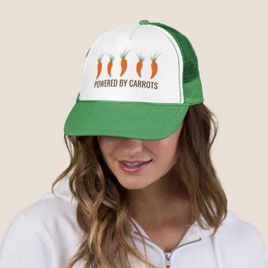 Botanical Carrots Collection Trucker Hat Pet (In situ)