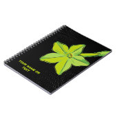 Botanical Chartreuse: The 'Lime Green' Nicotiana Notitieboek (Linkerzijde)