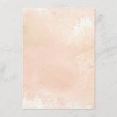 Botanical Chic Elegant Floral Victorian Wedding  Menu (Achterkant)