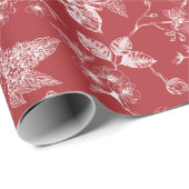 Botanical Christmas  Cadeaupapier (Rol Hoek)