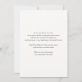 Botanical Christmas Holiday Photo Kaart (Achterkant)