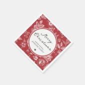 Botanical Christmas Servet (Hoek)