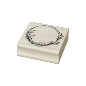 Botanical Circle Bloemen Journal Rubberstempel (Stempel)