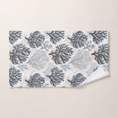 Botanical Coral Ocean Vibes Bad Handdoek (Handdoek)