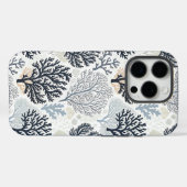 Botanical Coral Ocean Vibes Case-Mate iPhone Case (Achterkant (horizontaal))