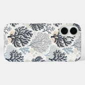 Botanical Coral Ocean Vibes Case-Mate iPhone Case (Achterkant (horizontaal))