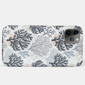 Botanical Coral Ocean Vibes Case-Mate iPhone Case (Achterkant (horizontaal))