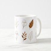 Botanical Design mugs Koffiemok (Voorkant rechts)