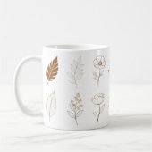 Botanical Design mugs Koffiemok (Links)
