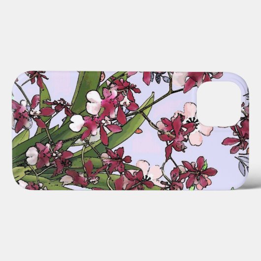 Botanical Dreams iPhone / iPad case (Achterkant (horizontaal))