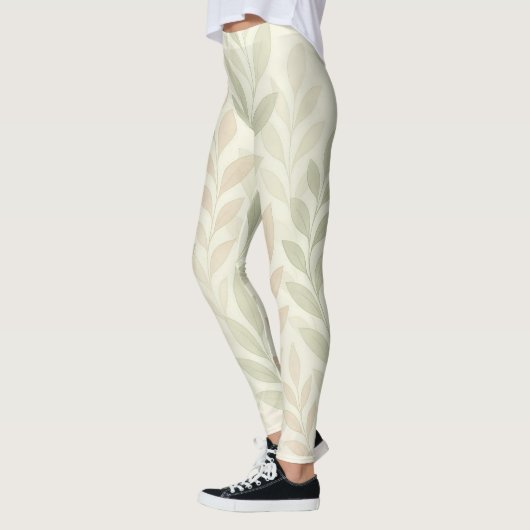 Botanical Drift – Soft Nature-Inspired Leggings  (Links)