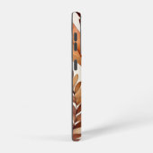 Botanical Earthy Brown and Sage Phone Case Samsung Galaxy Hoesje (Rechterkant)