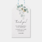 Botanical, elegant, handwriting cadeaulabel (Voorkant)