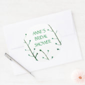 Botanical Elements Vrijgezellenfeest Sticker (Envelop)