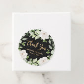 Botanical Floral Afstuderen Bedankt Script Bedankjes Labels (In situ)