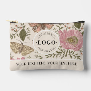 Botanical Floral Business Logo Company Bedrijf Etui