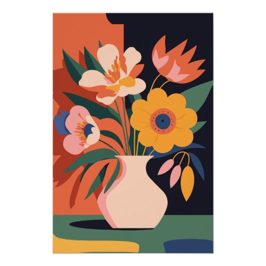 Botanical Flower Nr. 15 Perfect Poster (Voorkant)