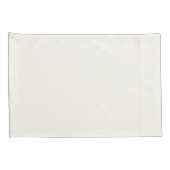 Botanical Foliage Green Leaves Patterned Kussensloop (Achterkant-Rechts)