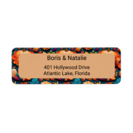 Botanical Foliage Label