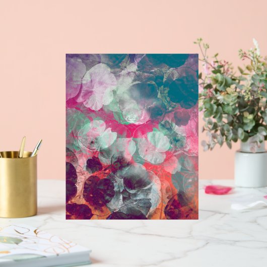 Botanical Fragments Acryl Bord (Huwelijk)