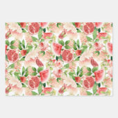 Botanical Fruit and Flowers  Inpakpapier Vel (Voorkant 2)