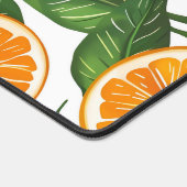 Botanical Fruit Orange Citrus Seamless Bureaumat (Hoek)