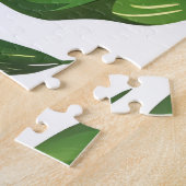 Botanical Fruit Orange Citrus Seamless Legpuzzel (Zijkant)