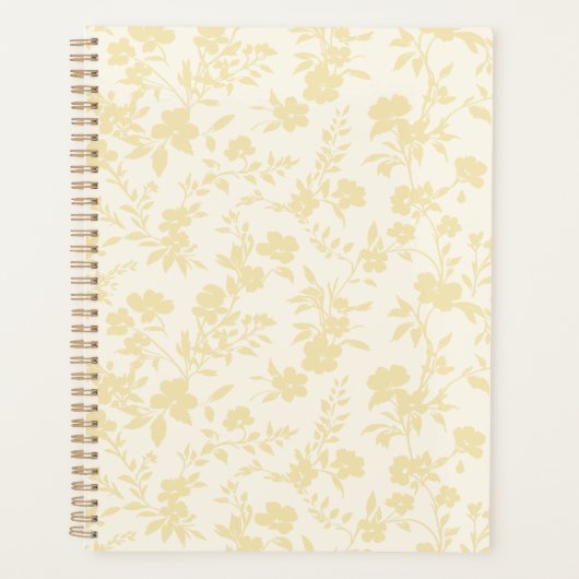Botanical Garden Buttercream - Neutral Planner (Voorkant)