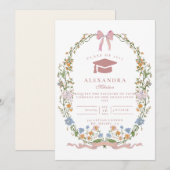 Botanical Garden Graduation Kaart (Voorkant / Achterkant)