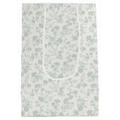 Botanical Garden Muted Sage - Neutral  Medium Cadeauzakje (Achterkant)