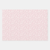 Botanical Garden Neutral - Blush Pink Inpakpapier Vel (Voorkant 2)