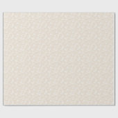 Botanical Garden Neutral - Soft Linen Cadeaupapier (Vlak)