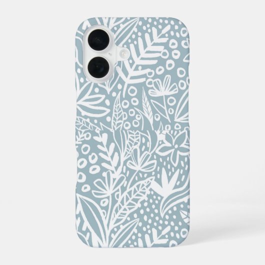  Botanical Garden Pattern Phone Case iPhone 16 Hoesje (Achterkant)