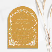 Botanical Garden Romantic Wedding Amber Arch  Kaart